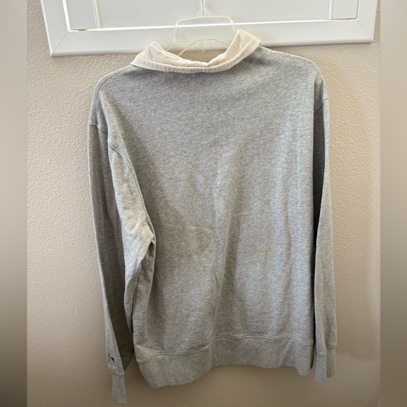 Champion Gray and White Polo long sleeve - Picture 2 of 3